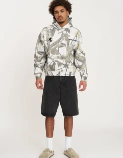 Static Worldwide Oversized Hoodie in Black