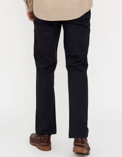 Straight Fit Chino Pants in Navy