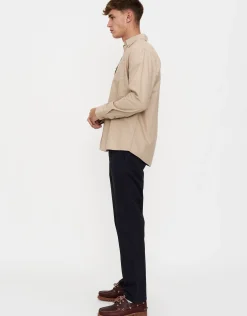 Straight Fit Chino Pants in Navy