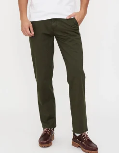 Straight Fit Chino Pants in Navy