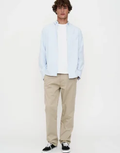 Straight Fit Chino Pants in Sand