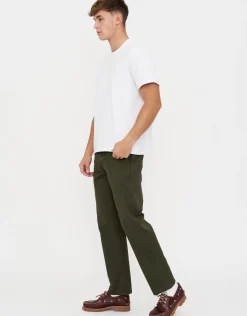Straight Fit Chino Pants in Sand