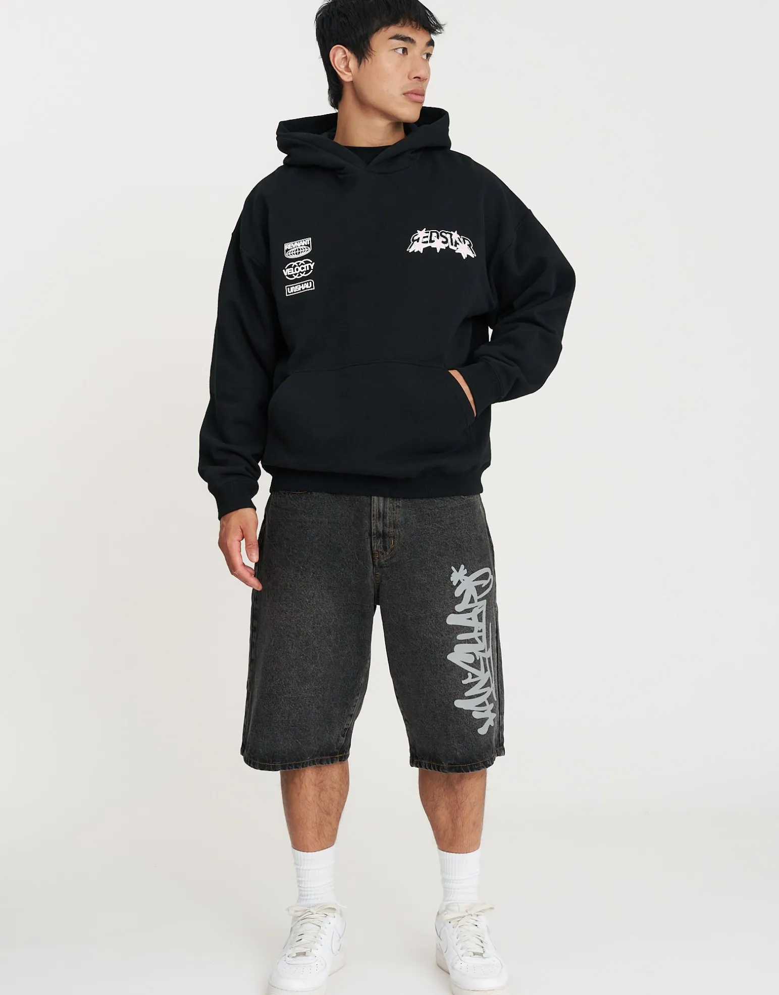 Strecke Car Oversized Hoodie in Pine Green