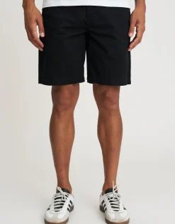 Stretch Chino Slim Fit Shorts in Mid Grey
