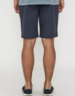 Stretch Chino Slim Fit Shorts in Mid Grey