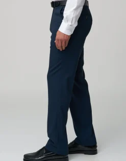 Stretch Slim Fit Suit Pants in Black