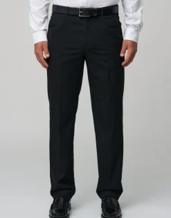 Stretch Slim Fit Suit Pants in Navy