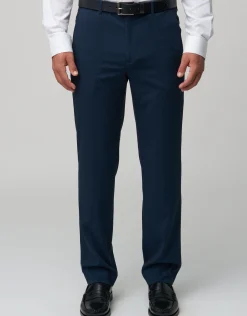 Stretch Slim Fit Suit Pants in Navy