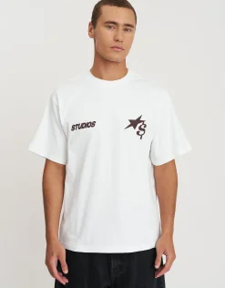 Studios Relaxed Fit T Shirt in Black 002