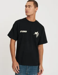 Studios Relaxed Fit T Shirt in Blanc