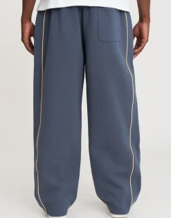 Studios Wide Track Pants in Bitter Brown