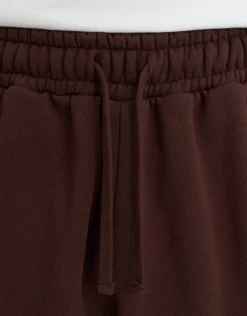 Studios Wide Track Pants in Bitter Brown