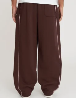 Studios Wide Track Pants in Black