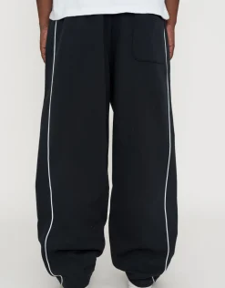 Studios Wide Track Pants in Black