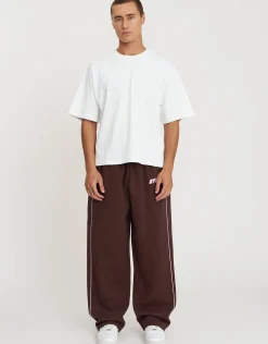 Studios Wide Track Pants in Shadow Blue