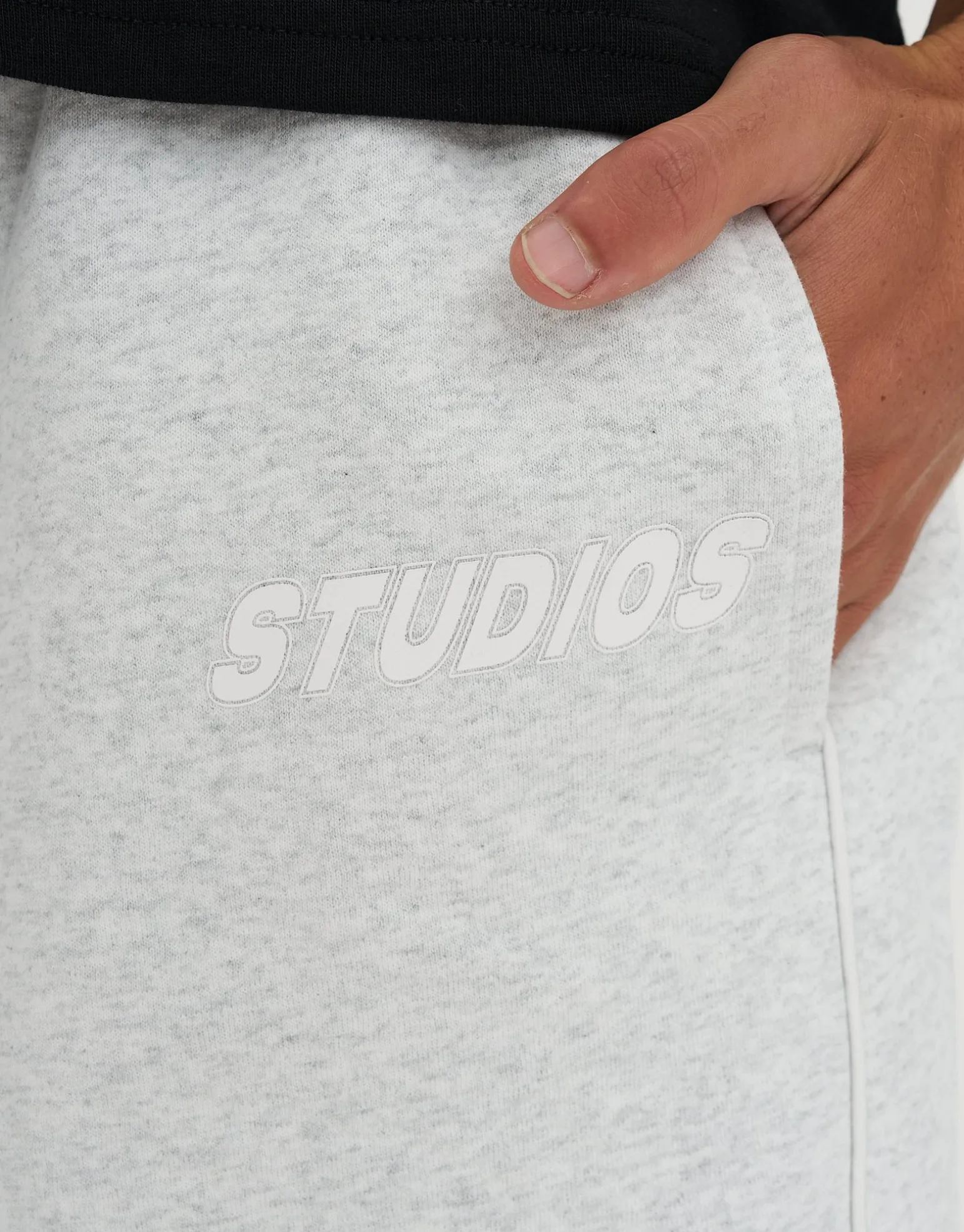 Studios Wide Track Pants in Shadow Blue