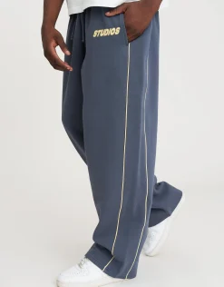 Studios Wide Track Pants in Snow Marle