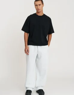 Studios Wide Track Pants in Snow Marle
