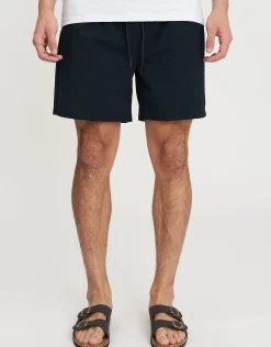 Summer Club Striped Swim Shorts in Pewter Grey