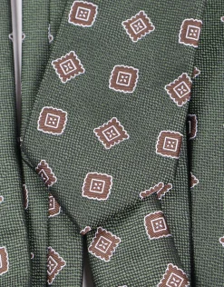 Sunflower Textured Slim Tie in Burgundy