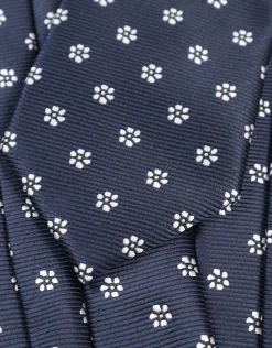 Sunflower Textured Slim Tie in Burgundy