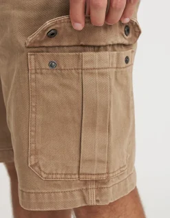Supply Carpenter Cargo Jorts in Brown