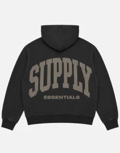 Supply Essentials Oversized Hoodie in Black