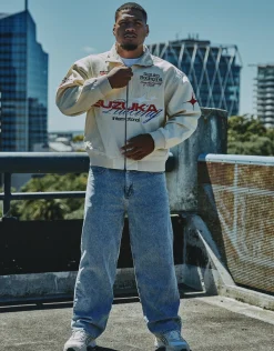 Suzuka Racing Jacket in Black