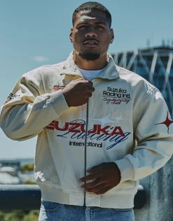 Suzuka Racing Jacket in Black