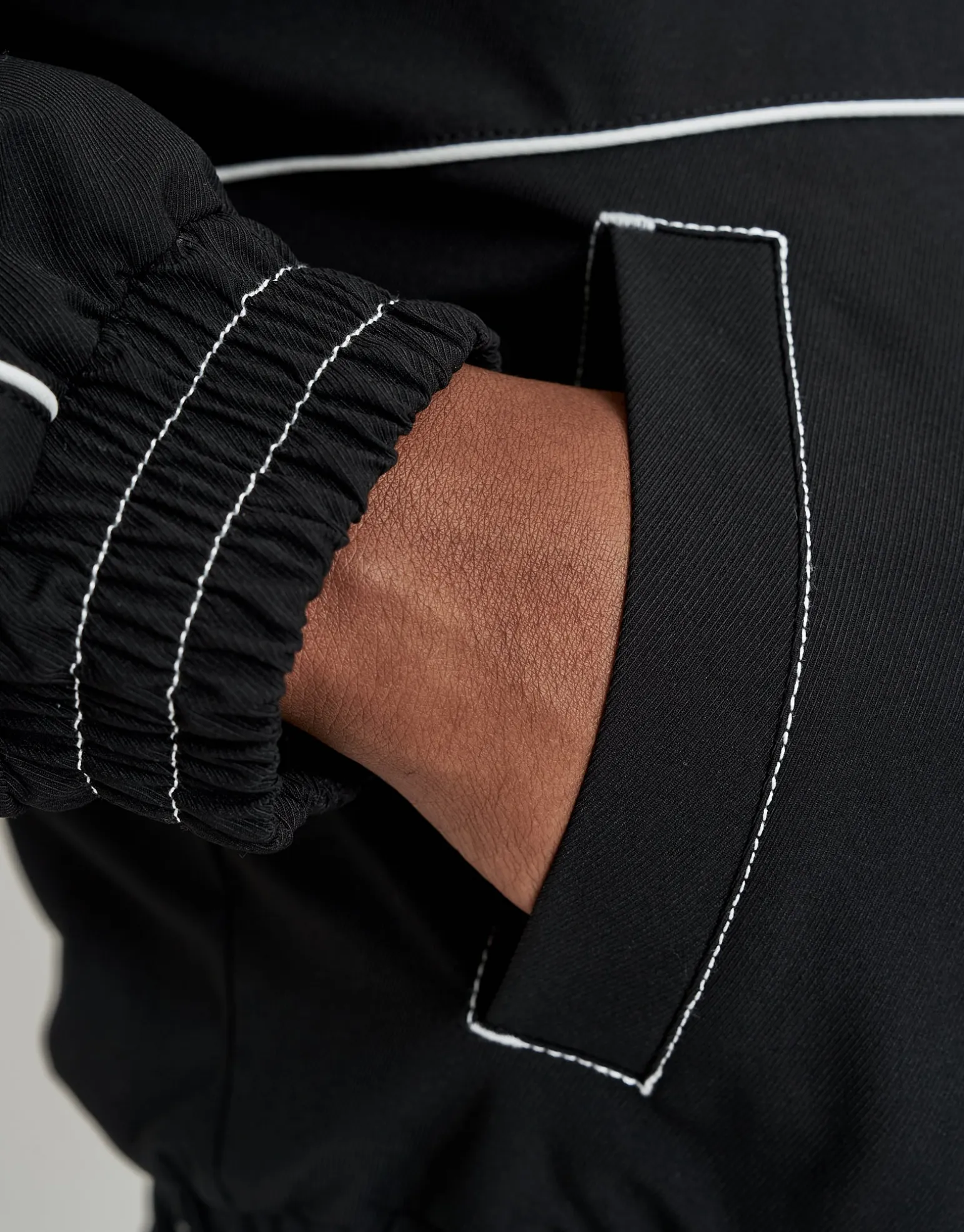 Suzuka Racing Jacket in Black