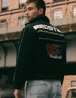 Suzuka Racing Jacket in Bone