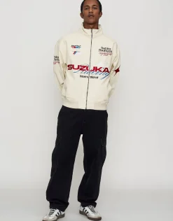 Suzuka Racing Jacket in Bone