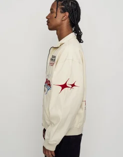 Suzuka Racing Jacket in Bone