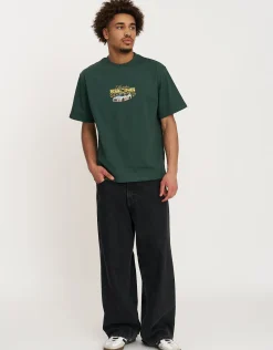 Suzuka Racing Tee in Ivy