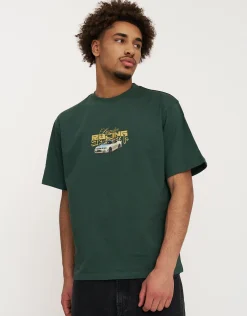 Suzuka Racing Tee in Ivy