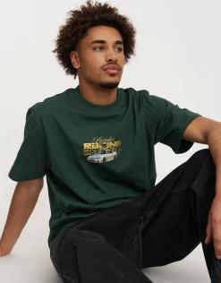 Suzuka Racing Tee in Ivy