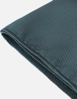 Textured Plain Pocket Square in Burgundy