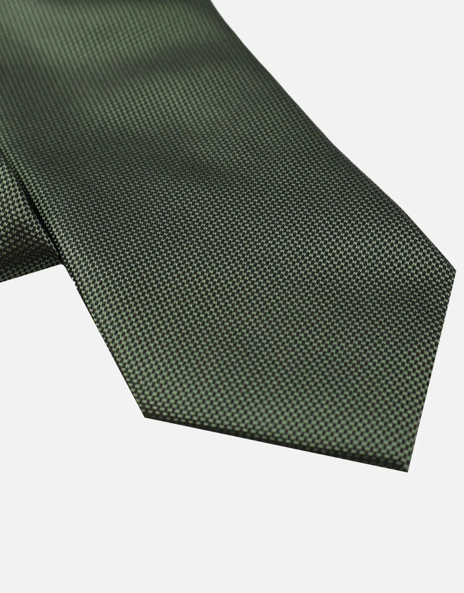 Textured Slim Tie in Black