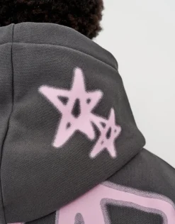 Vanguard Oversized Hoodie in Wood Smoke