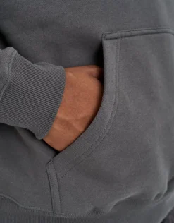 Vanguard Oversized Hoodie in Pewter Grey