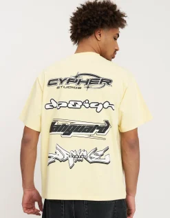 Vanguard Relaxed Fit T Shirt in Neon Lilac