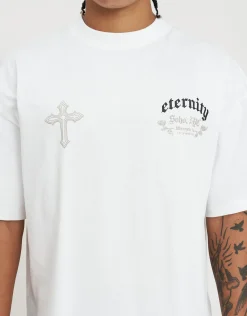 Vanguard Studios Box Fit T Shirt in Moon