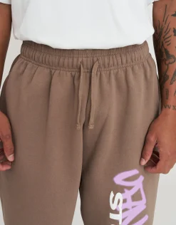 Vanguard Wide Track Pants in Wood Smoke