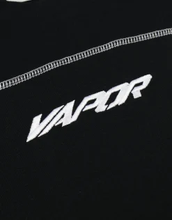 Vapor Overlocked Box Fit T Shirt in Black