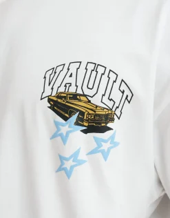 Vault Systems Box Fit T Shirt in Washed Black