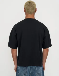 Vintage Box Fit T Shirt in Americano Brown