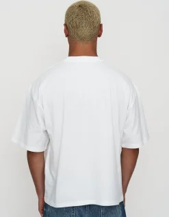 Vintage Box Fit T Shirt in Solid Black