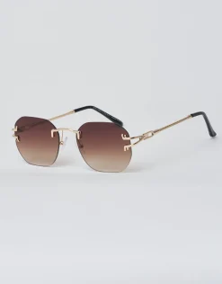 Vintage Frame Sunglasses in Blue