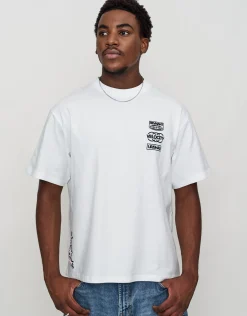 Vultures Motorsport Relaxed Fit T Shirt in Moon
