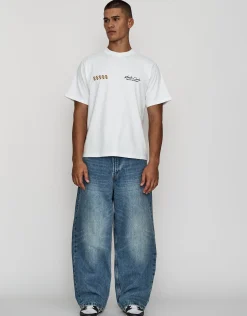 Vultures Motorsport Relaxed Fit T Shirt in Moon
